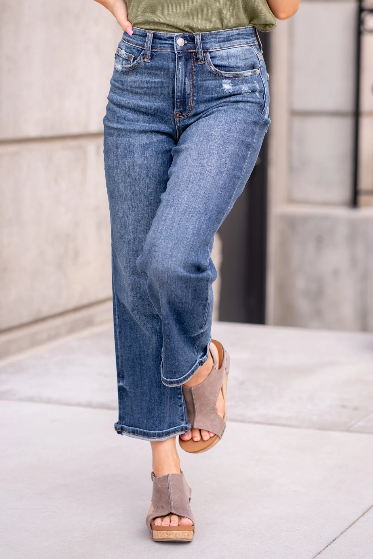 Judy Blue Everyone's Favorite High Rise Wide Leg