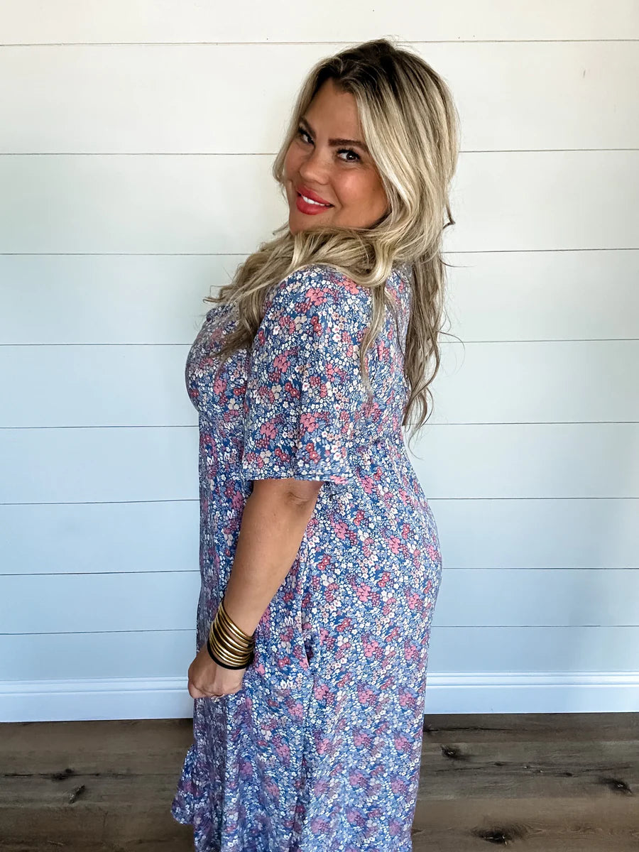 Floral Whispers Dress