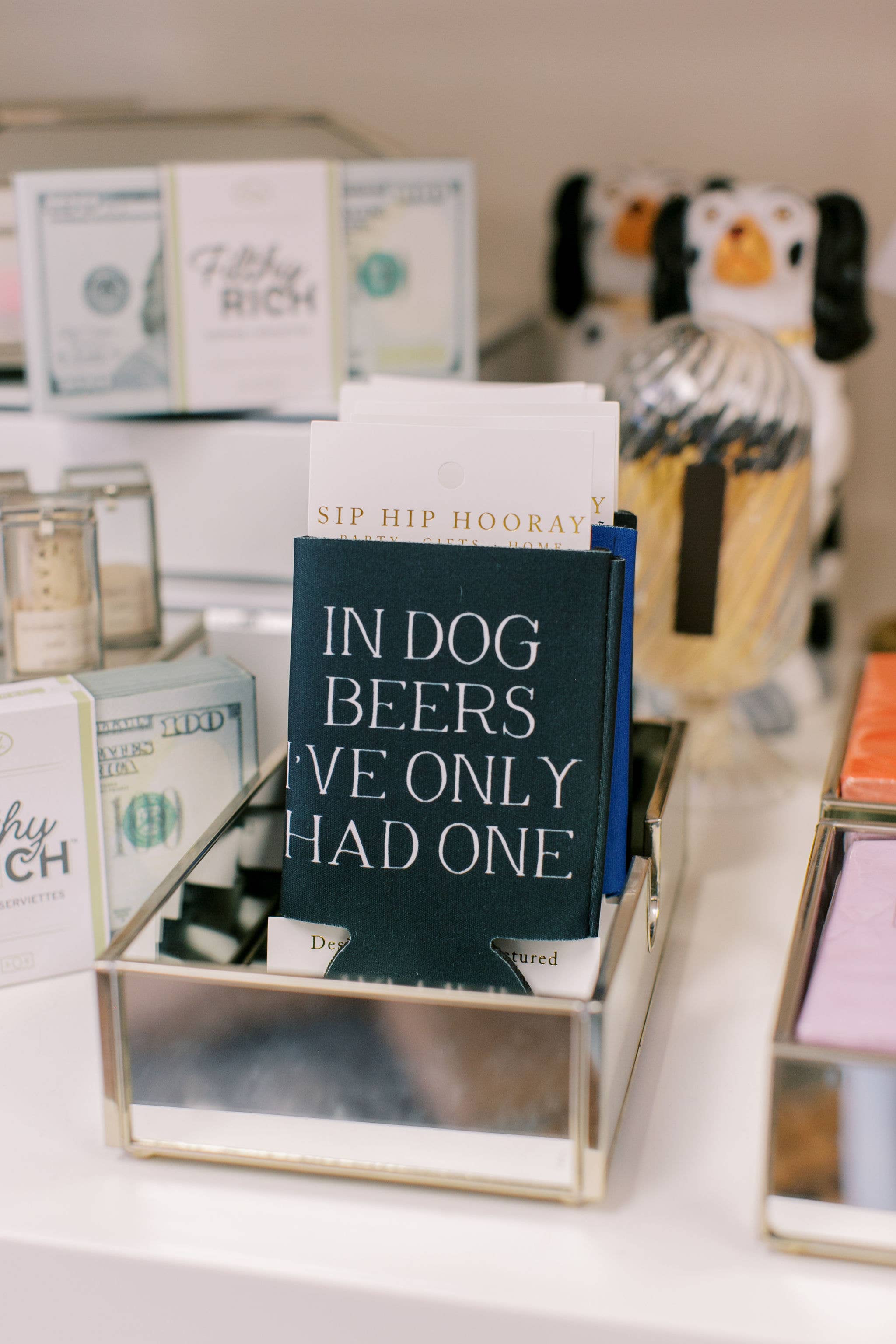 In Dog Beers I've Only Had One Funny Can Cooler- Father