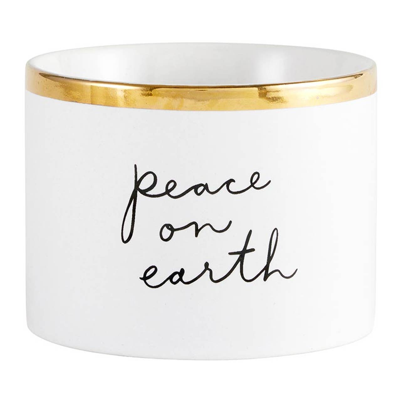 Gold Holiday Dip Bowls Book Box - Eat, Dip & Be Merr