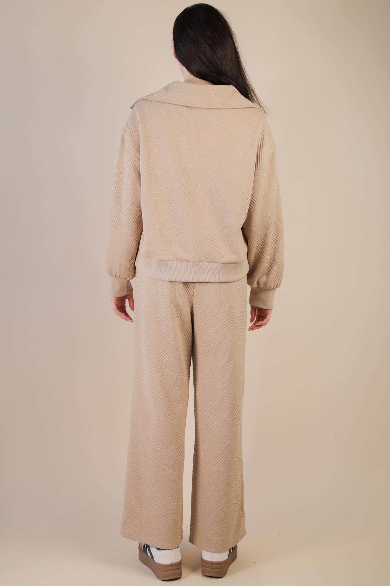 Taupe Signature Knit Lounge Set