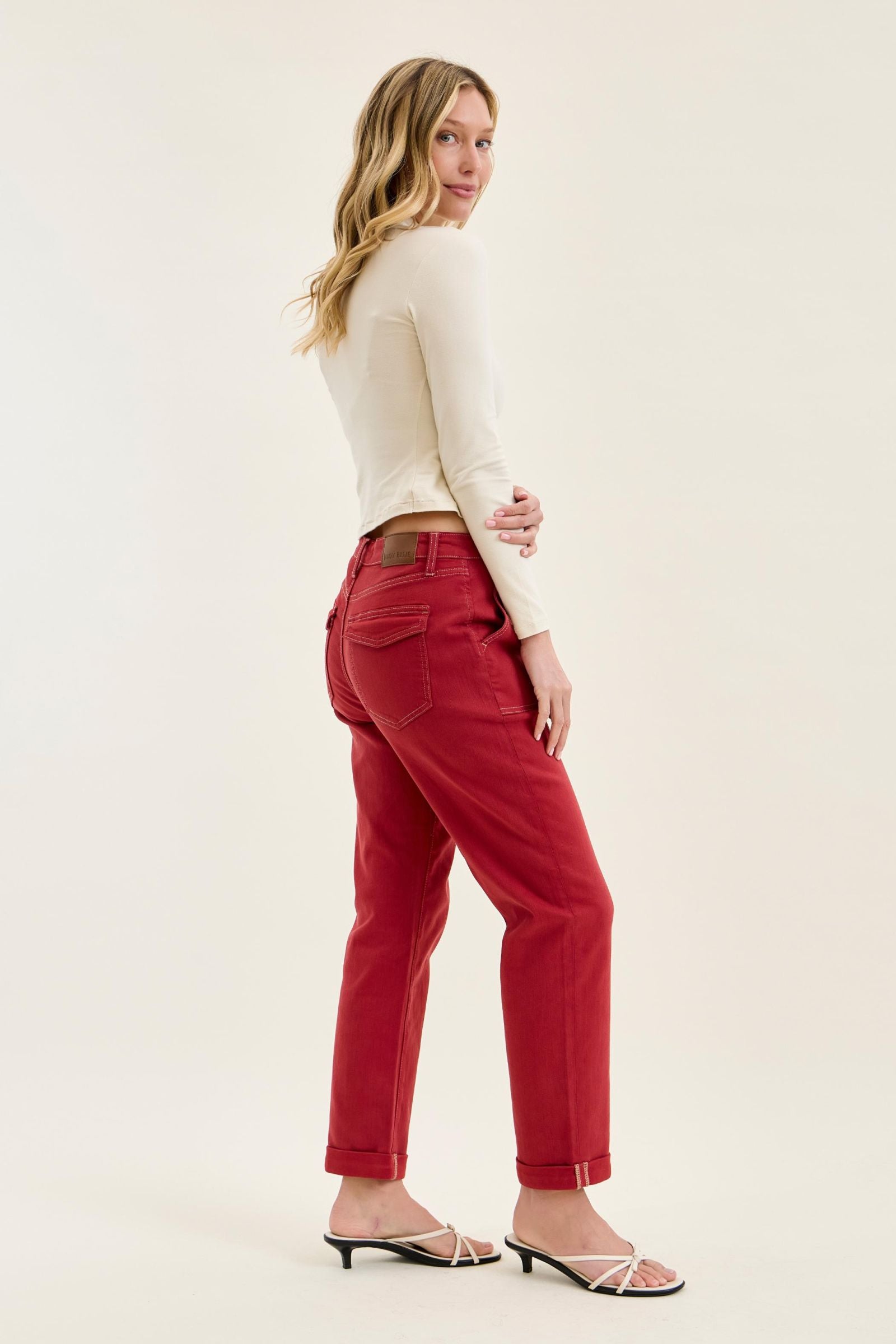 JB Vintage Red Weekenders