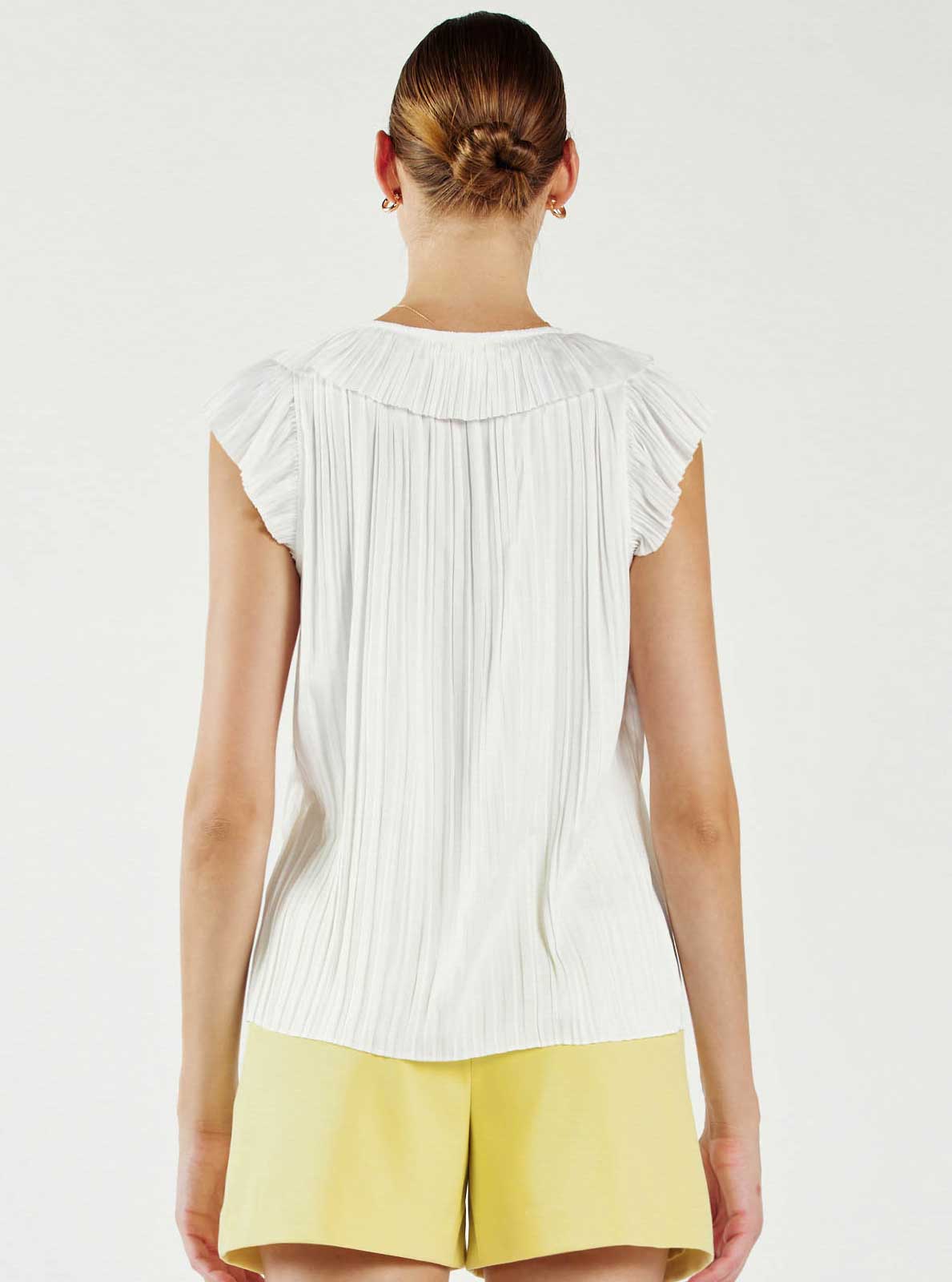 Pure Grace Ruffle Blouse