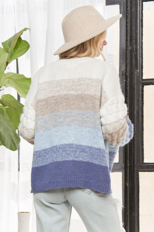 Cozy Ombré Cardigan