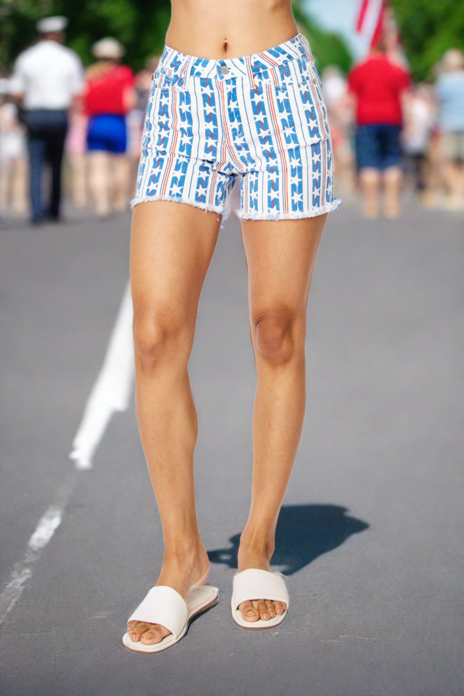 Judy Blue Americana Shorts
