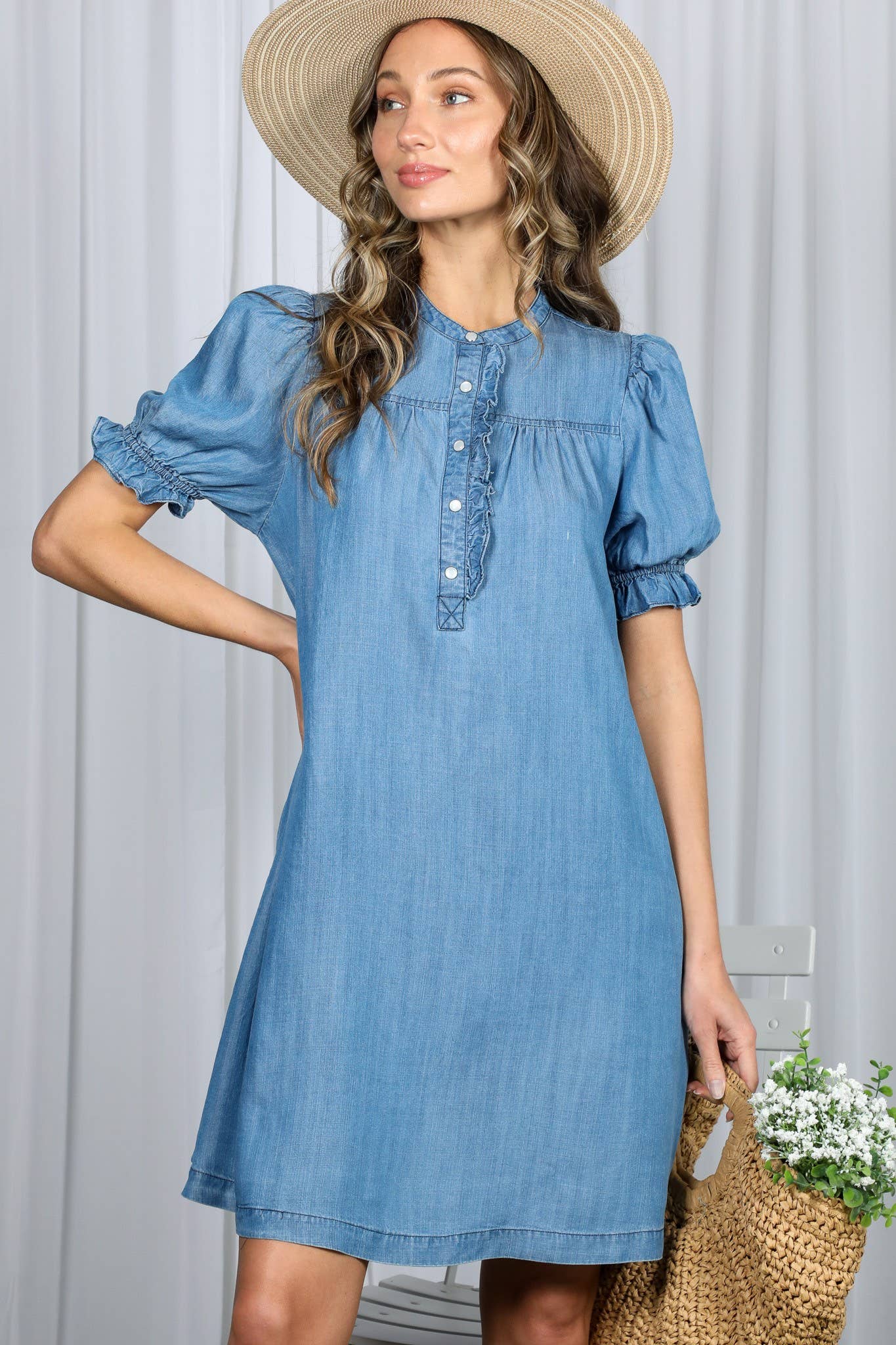 Tencel Chambray Dress
