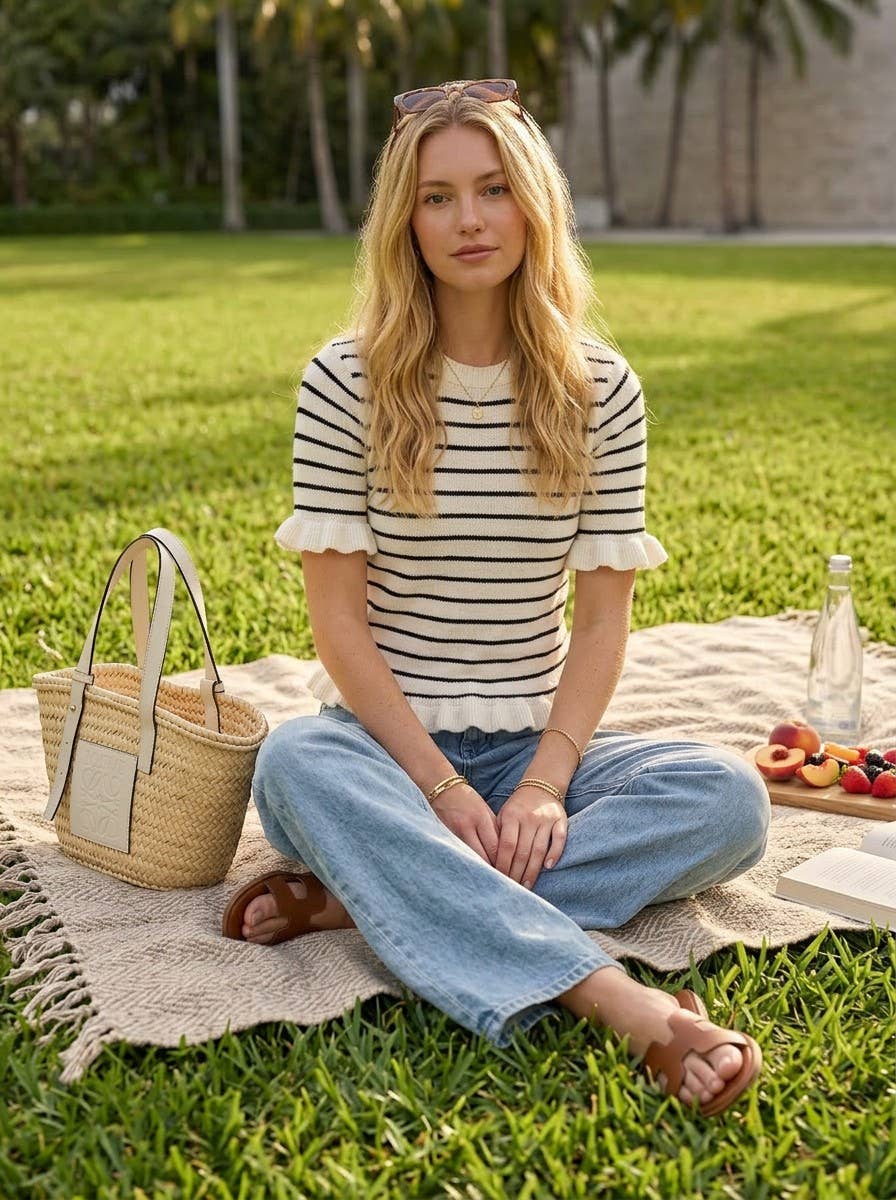 Sweet On Stripes Sweater