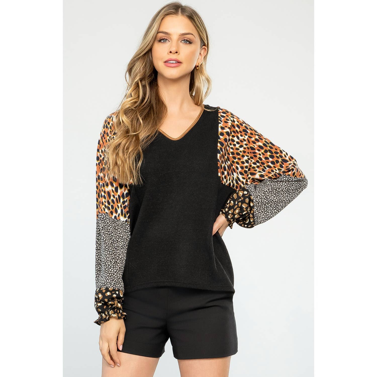 Animal Print Top
