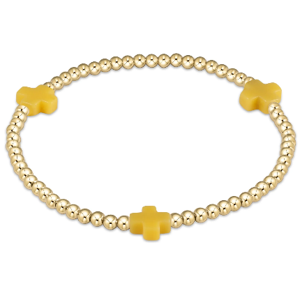 3mm Signature Cross Bracelets