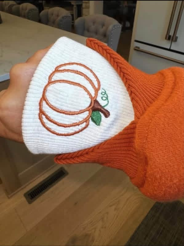 Pretty Litttle Pumpkin Embroidered Sweatshirt