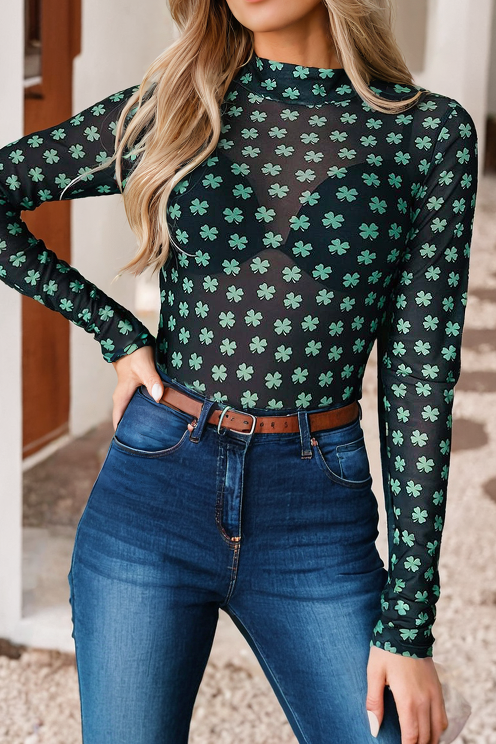 St Paddy’s Shamrock Bodysuit