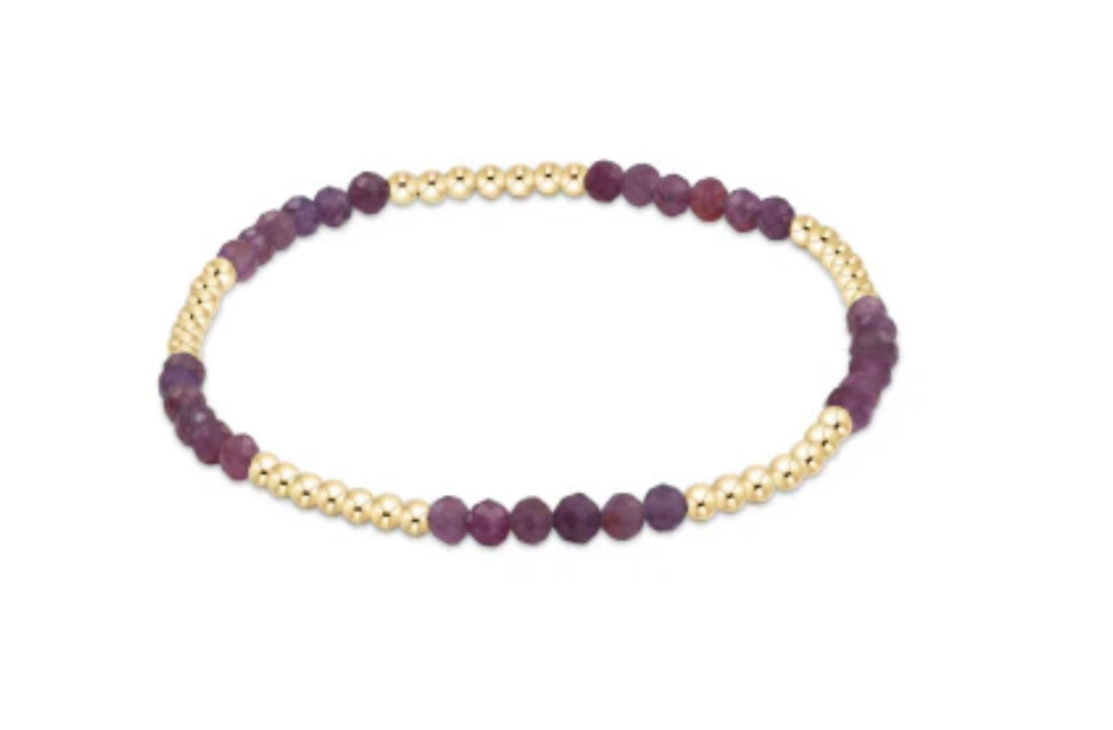 Enewton 2.5mm BlissfulPattern Gemstone Bead Bracelet - Fall/Winter 2024