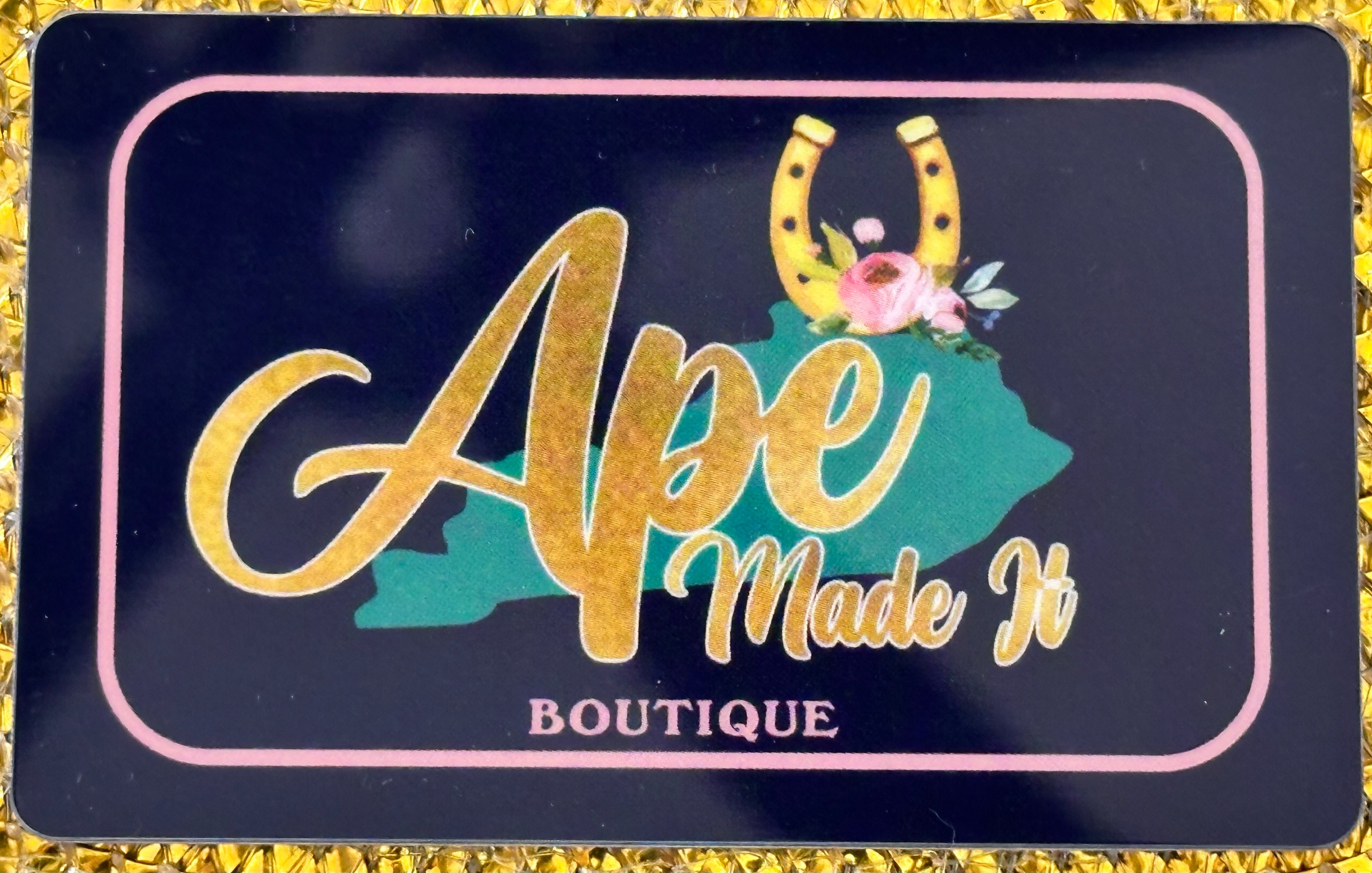 Ape Made It Gift card
