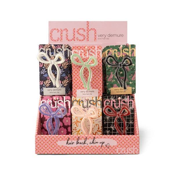 Crush Very Demure Bow Hair Clip