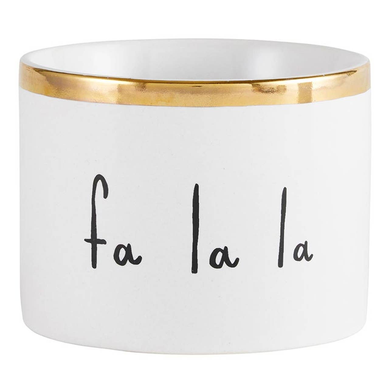 Gold Holiday Dip Bowls Book Box - Eat, Dip & Be Merr