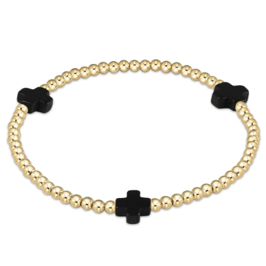 3mm Signature Cross Bracelets