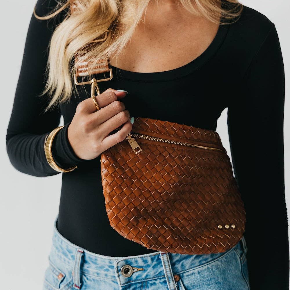 Woven Crossbody Bag