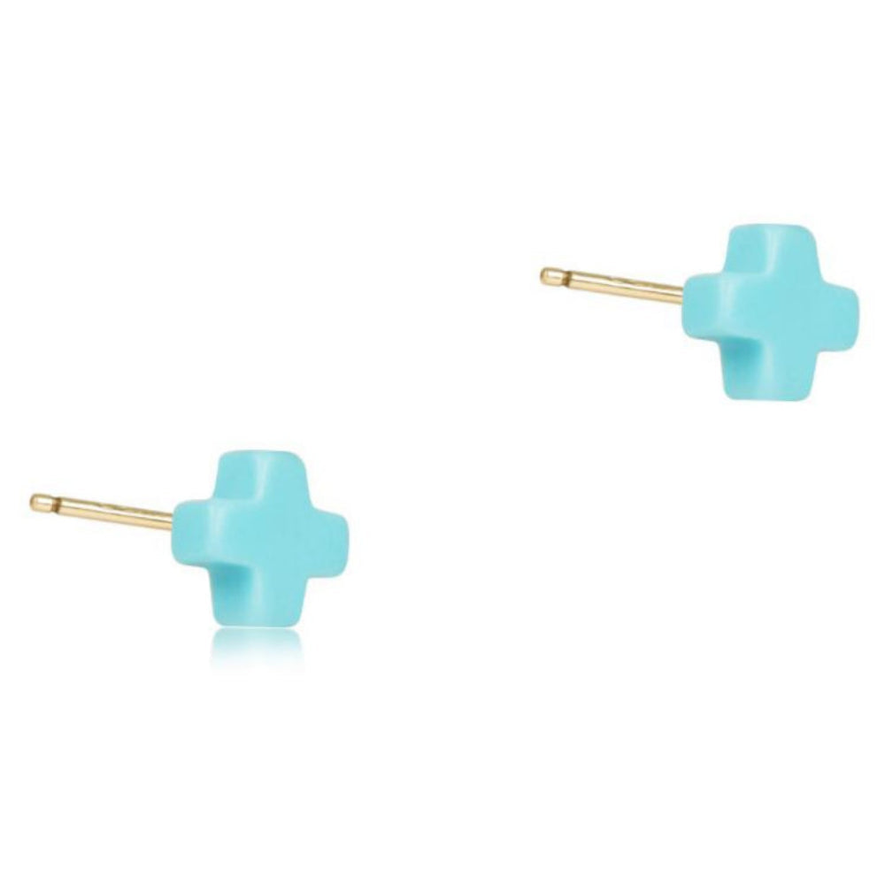 enewton Signature Cross Stud Earrings