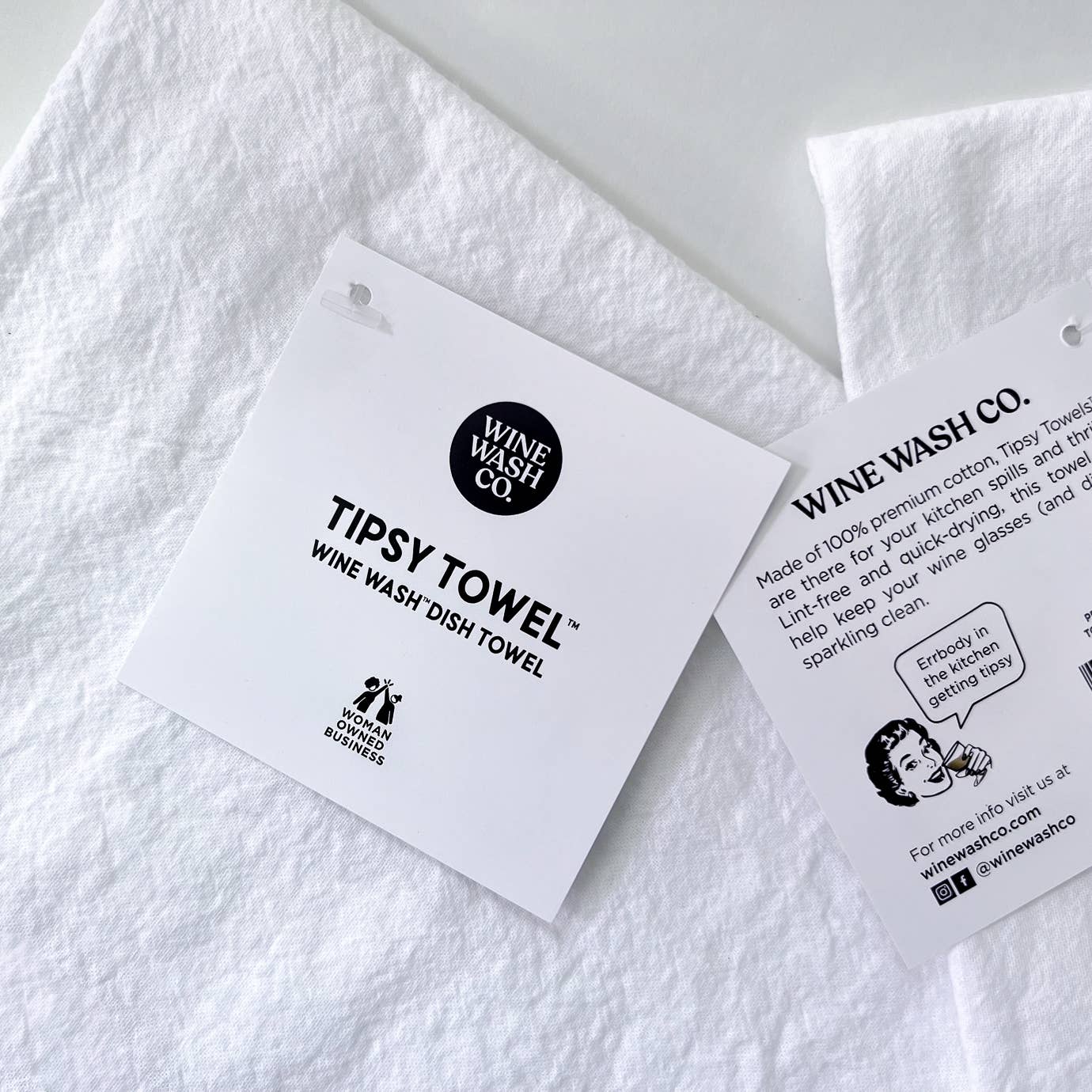 Tipsy Towel™ - Sparkling Wine