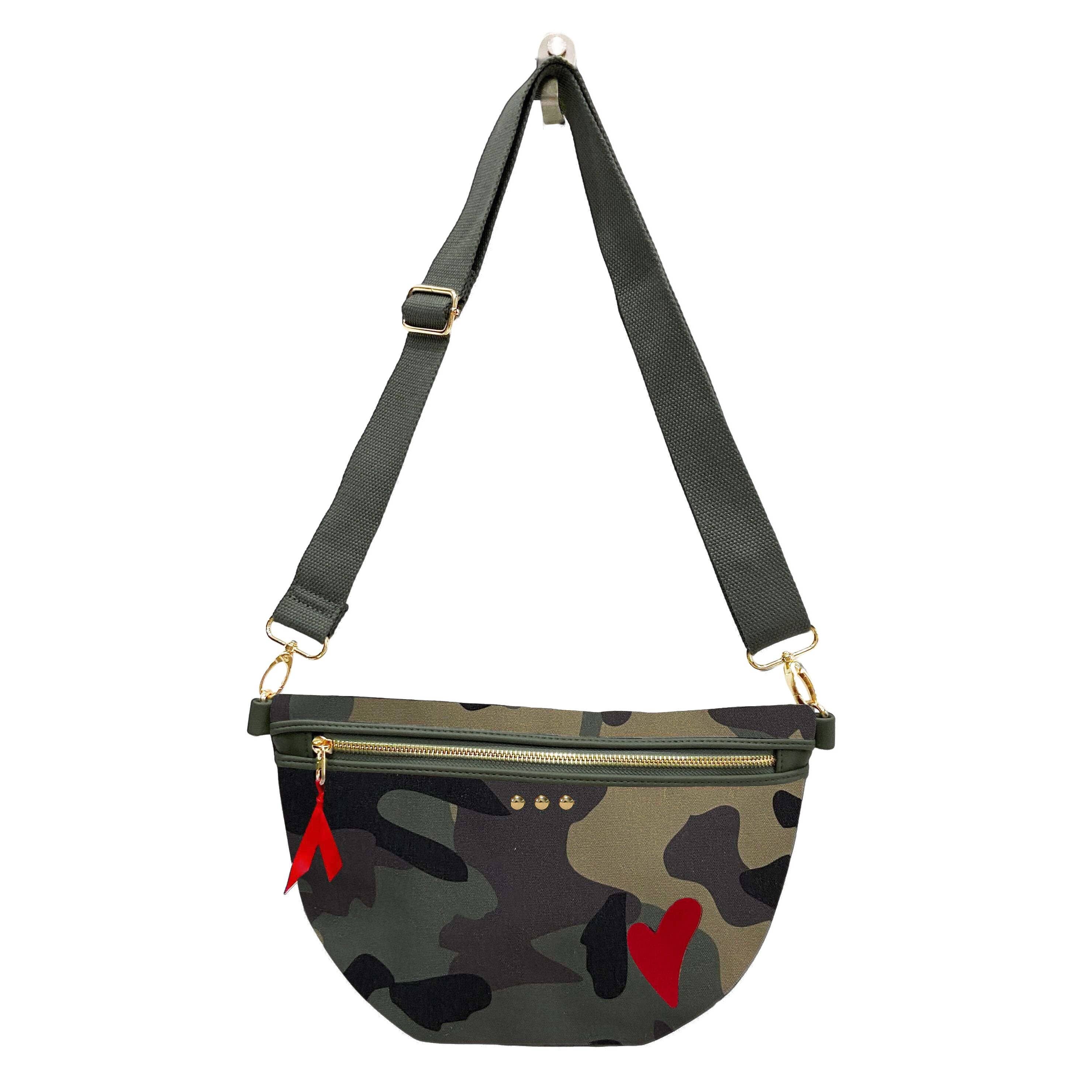 Colby Canvas Printed Bum Bag