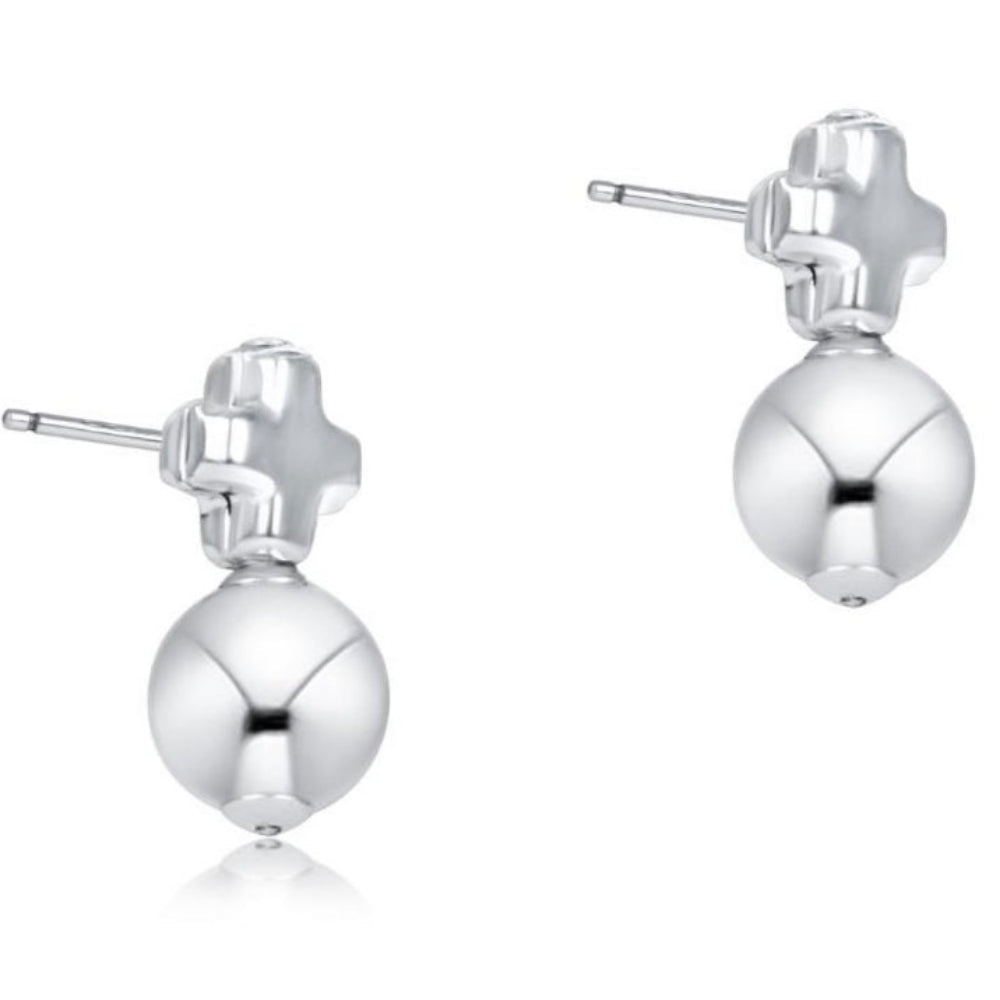 Enewton Signature Cross Stud Earrings