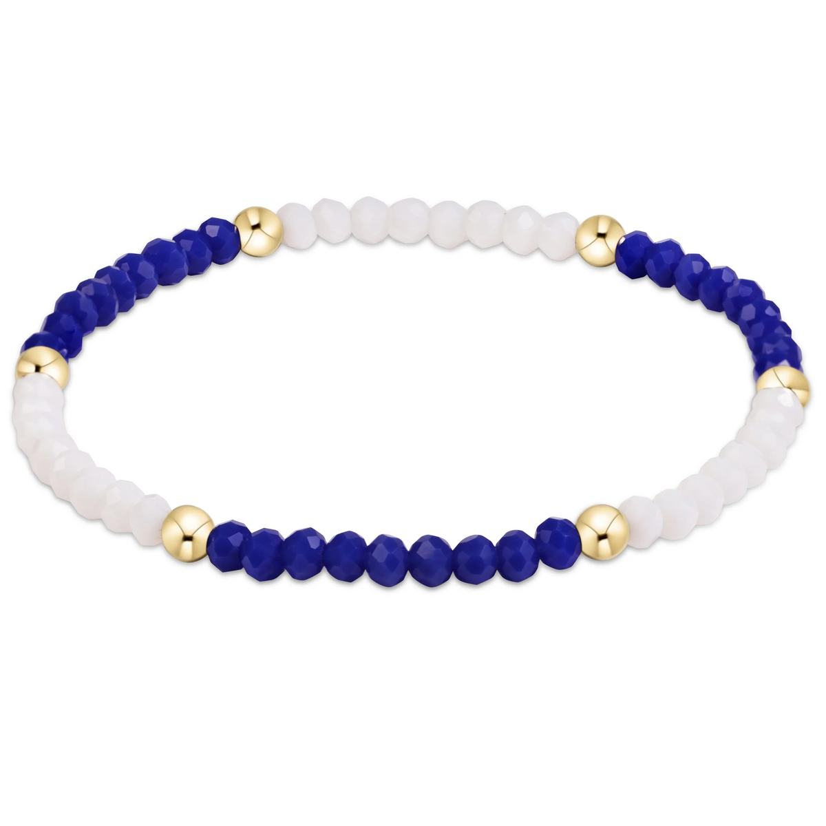 enewton gameday flirty presence bracelet - blue and white