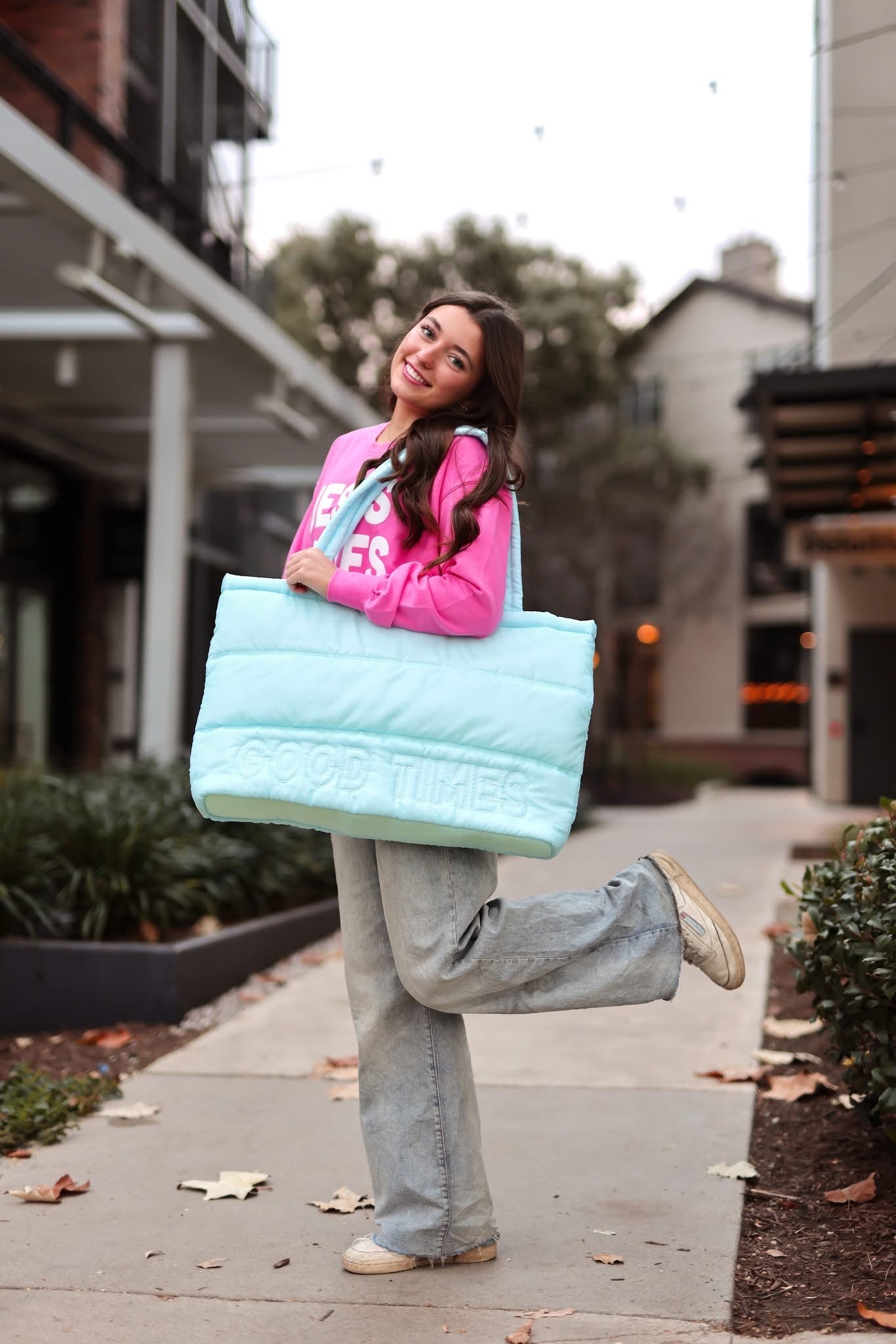 Carry All Puffer Quilted Tote