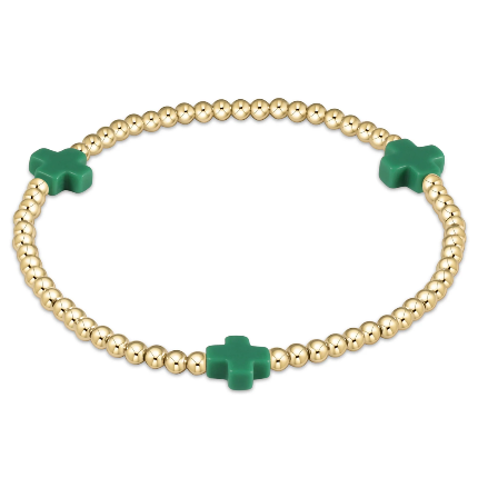 3mm Signature Cross Bracelets