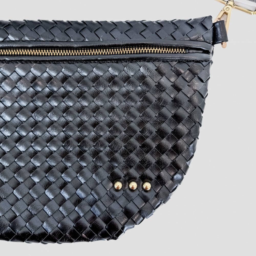 Woven Crossbody Bag