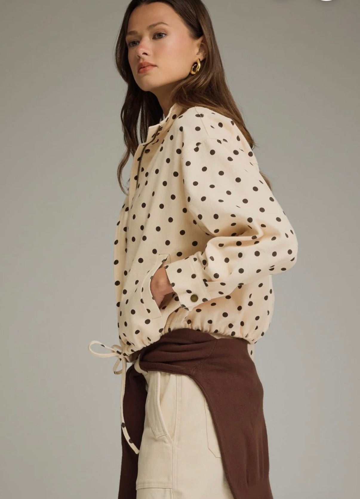 Dot Your Average Jacket