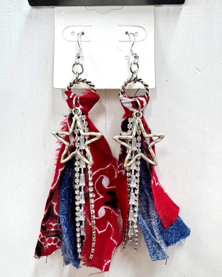 America 250th Boot Charm & Earrings