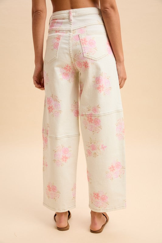 Rose’ Garden Barrel Pants