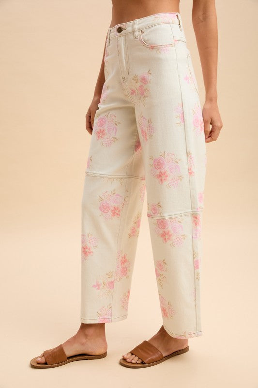 Rose’ Garden Barrel Pants