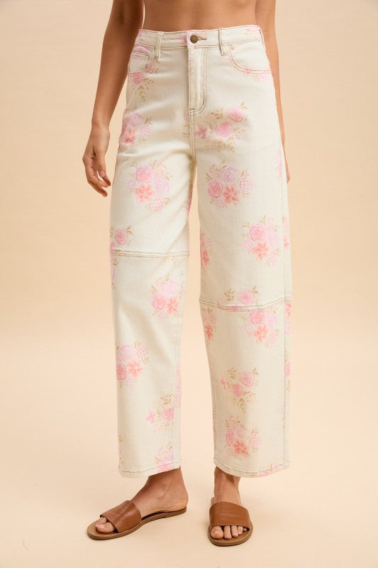 Rose’ Garden Barrel Pants