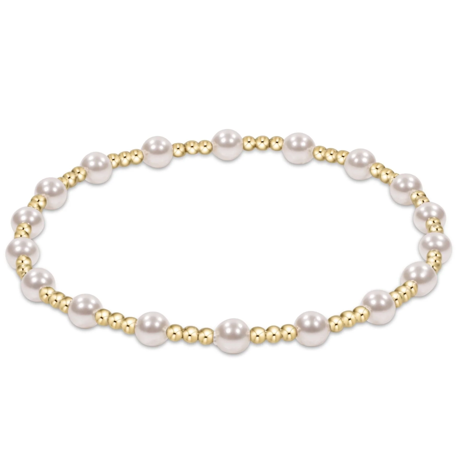 egirl sincerity pearl 4mm bracelet