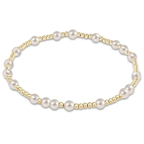 egirl hope unwritten pearl 4mm bracelet