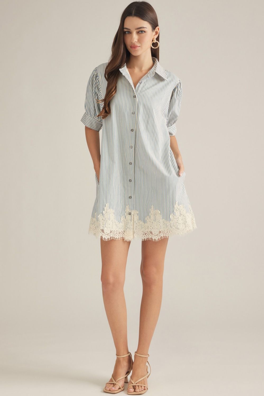 Olive & Ivory Lace Escape Dress