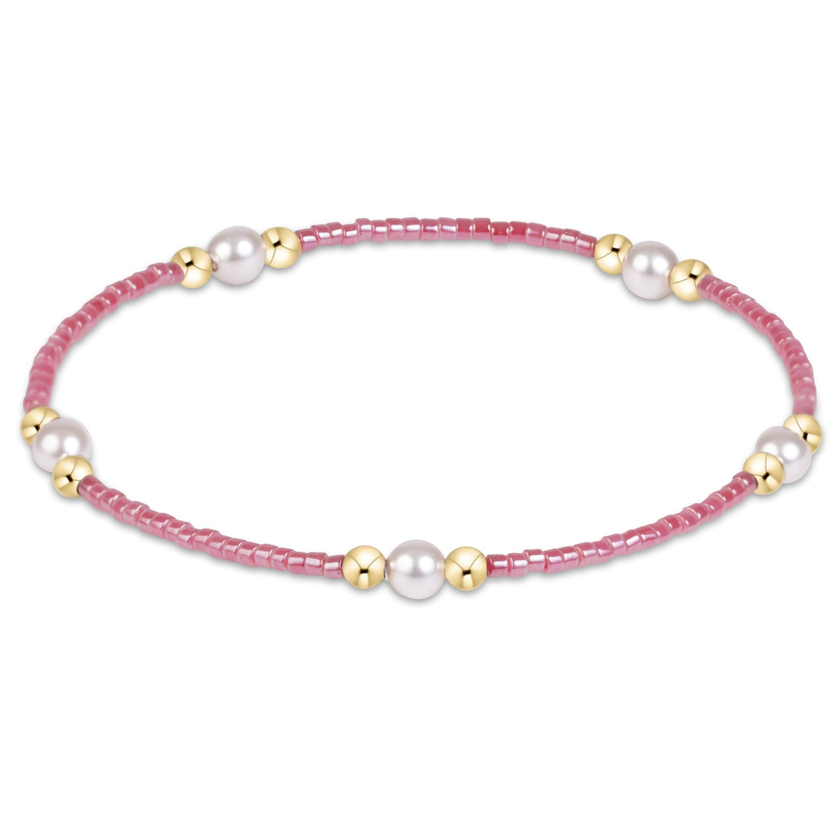 Hope Purpose Pearl Bracelet - Pink Champagne by enewton