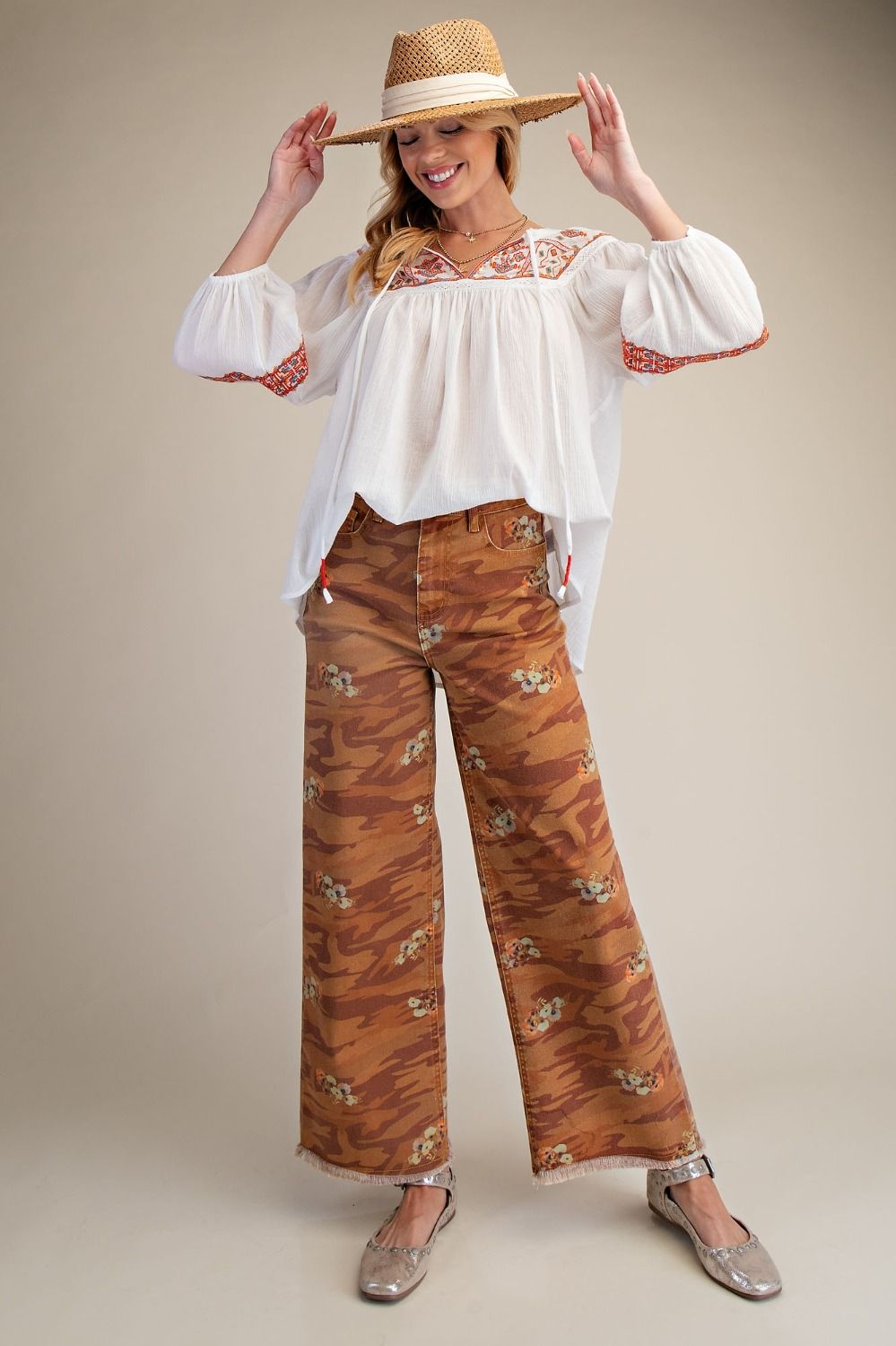 Wildflower Camo Pants