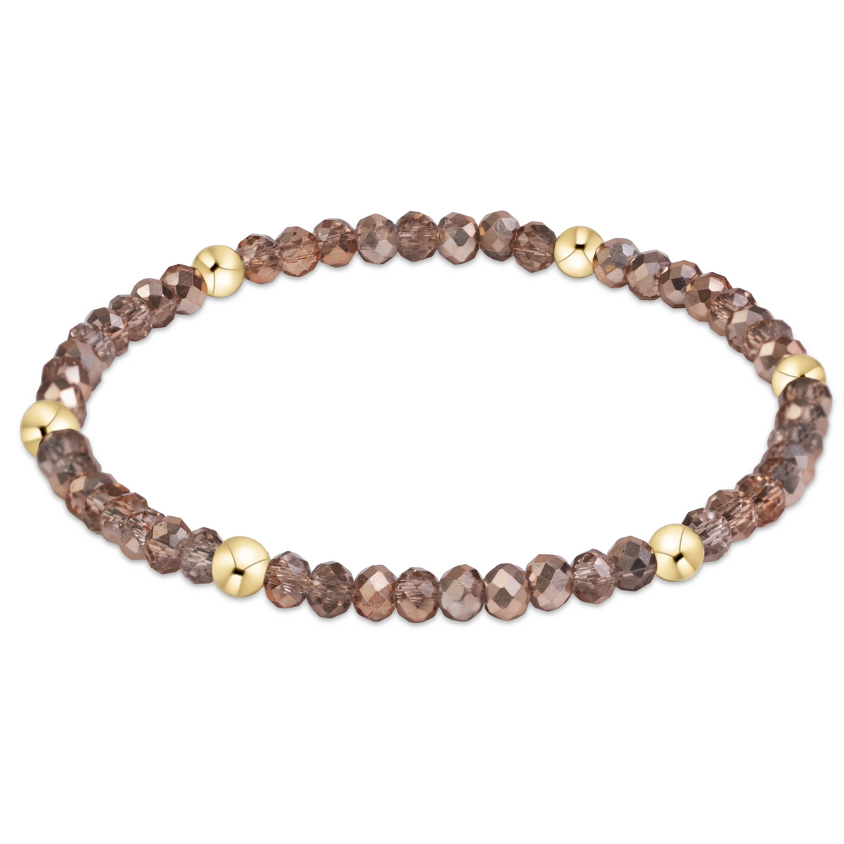 enewton gameday flirty presence bracelet - gold luster