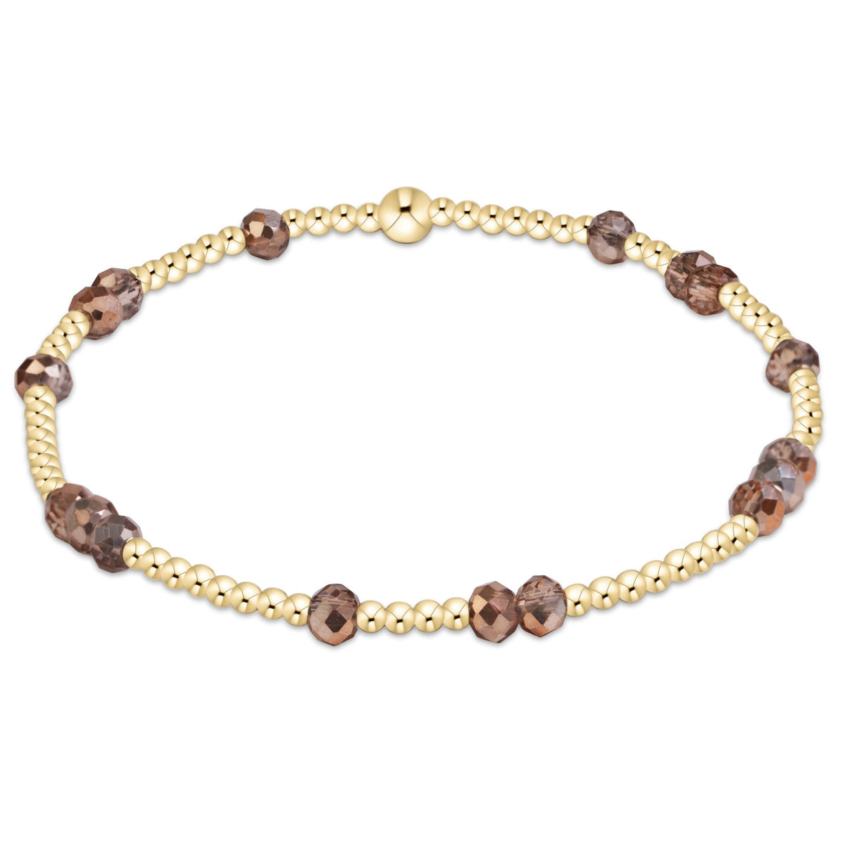 enewton gameday flirty hope unwritten bracelet-Gold Luster