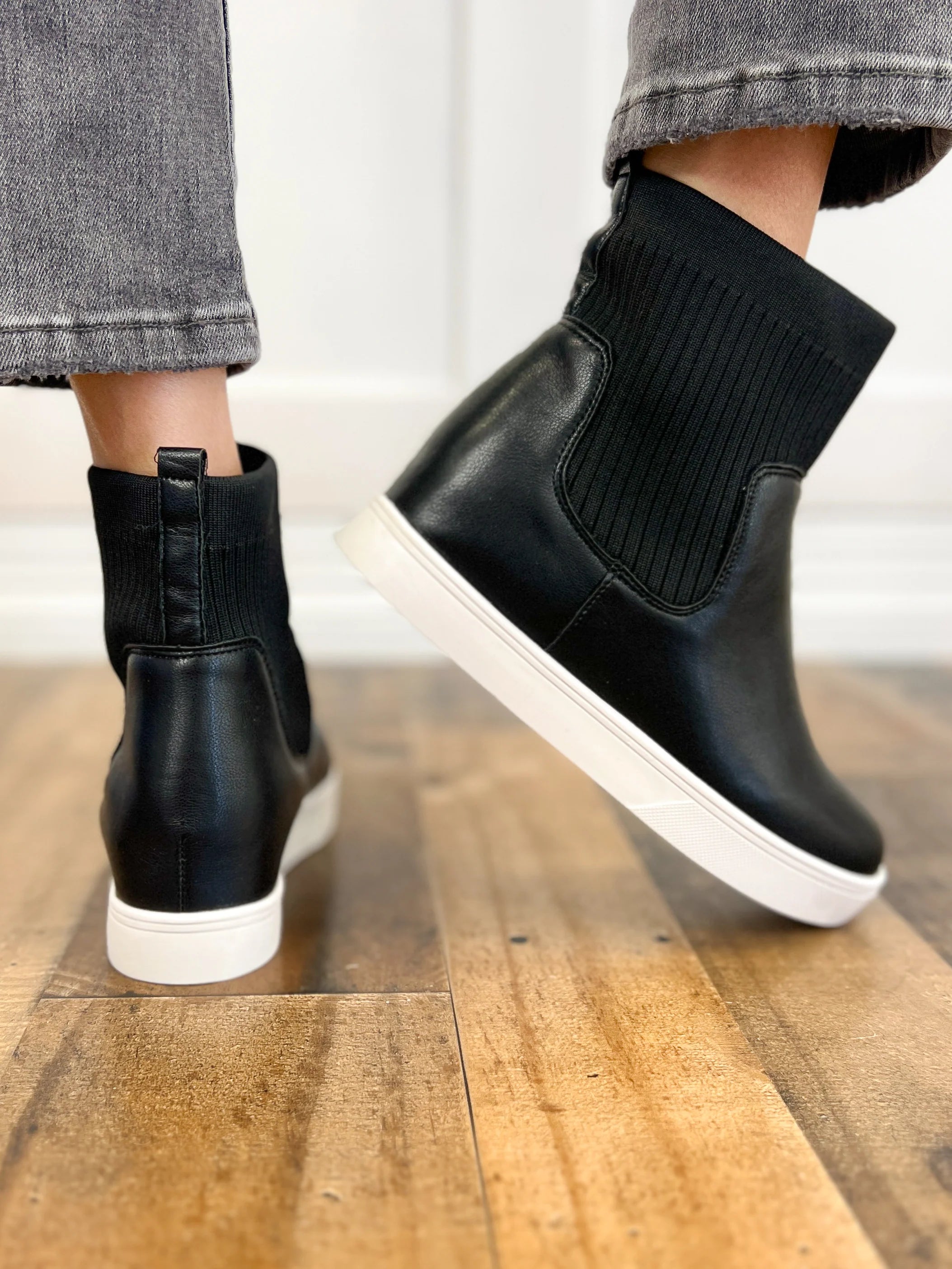 Corkys Sweater Weather Boots in Black