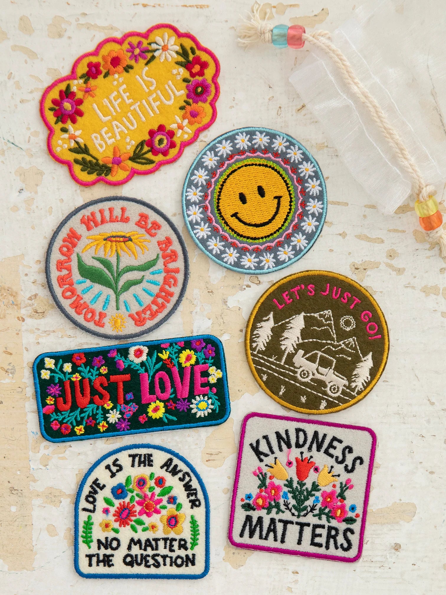 Reusable Stick-On Patches, Set of 7 - Kindness Matters