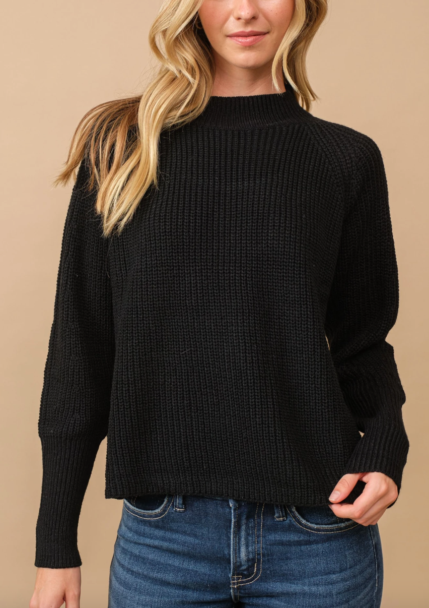 Sweetie Black Sweater