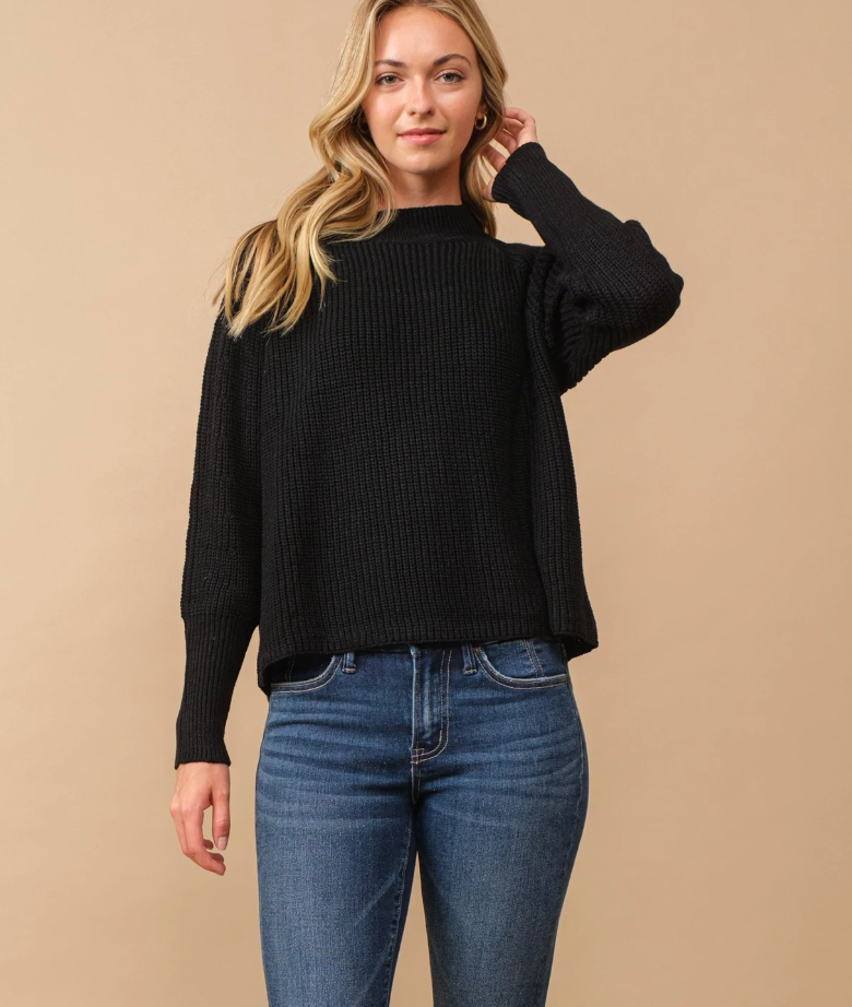 Sweetie Black Sweater