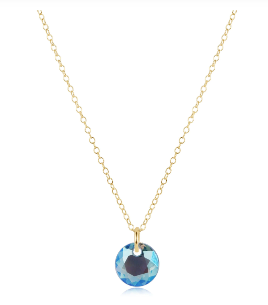 Enewton 16" Necklace Gold - Reflection Small Charm