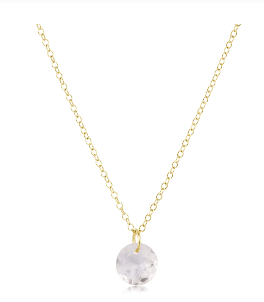 Enewton 16" Necklace Gold - Reflection Small Charm