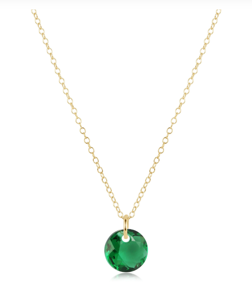 Enewton 16" Necklace Gold - Reflection Small Charm