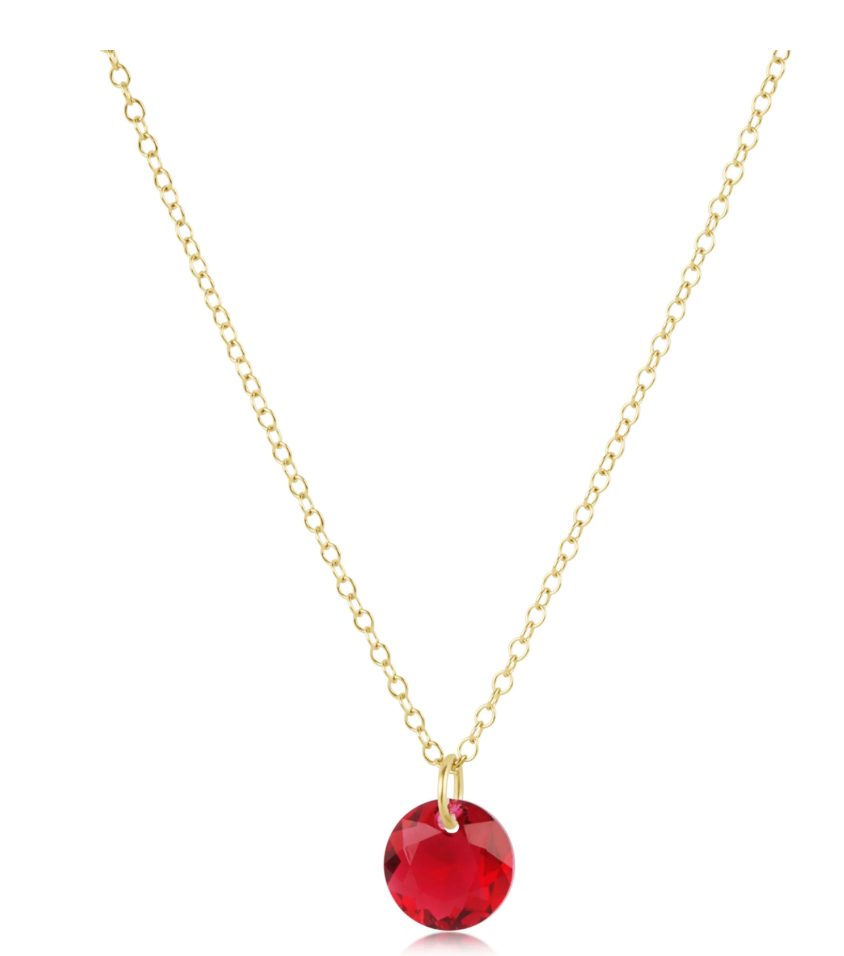 Enewton 16" Necklace Gold - Reflection Small Charm