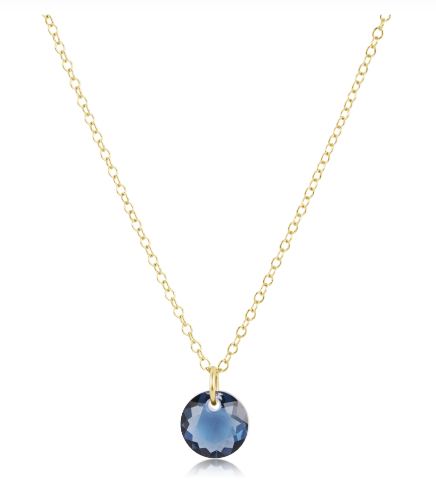Enewton 16" Necklace Gold - Reflection Small Charm